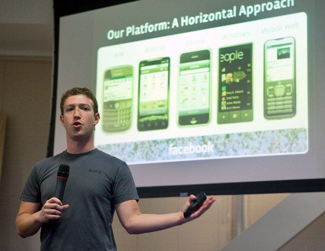 Facebook goes mobile and a new homepage